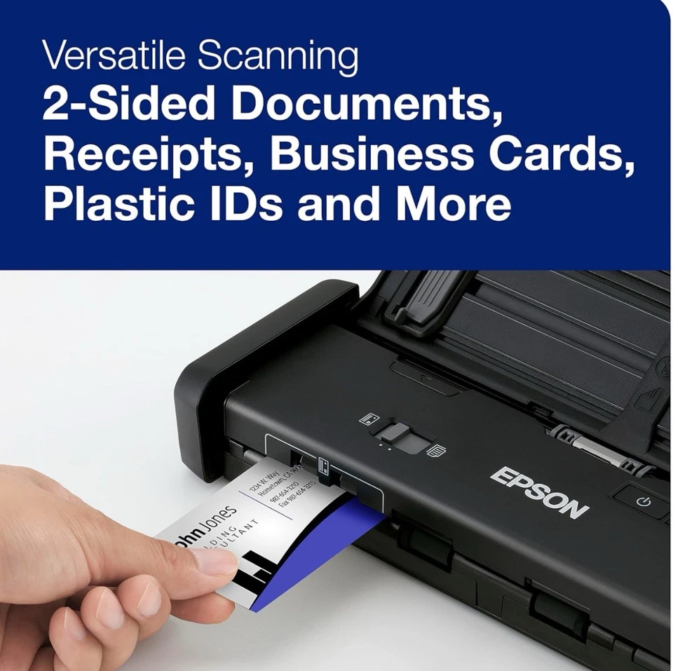 RE_NEWED Epson WorkForce ES-200 Document Scanner - Image 4 of 4