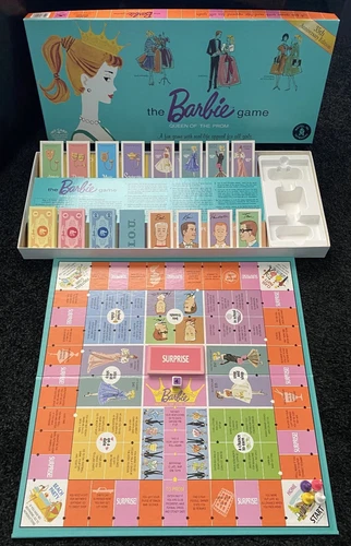 Vintage Mattel 1994 the Barbie Game Queen of the Prom 35th Anniversary Edition