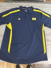 Michigan Wolverines NCAA Basketball/Golf Polo Men  s XL/Final Four
