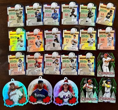 2025 Topps Holiday Baseball Karten Lot Parallels & Inserts