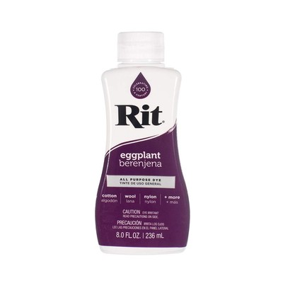 Rit Flüssigtinktur ''Große Farbauswahl'' 8 Oz. Aubergine