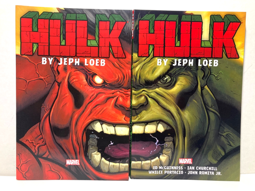 HULK von Jeph Loeb DIE KOMPLETTE SAMMLUNG Band 1 & 2 MARVEL COMICS
