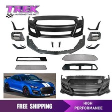 Front Bumper Cover Conversion Full Kit Fits 2018-2023 Ford Mustang Gt500-style