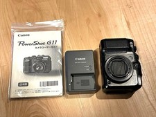 Canon PowerShot G11 Compact Digital Camera Tested with Battery Charger Included