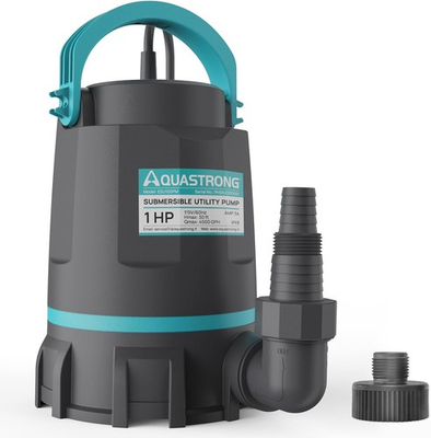 #ad Aquastrong 1HP 4500GPH Submersible Sump Pump Utility for Pools Basements $94.99