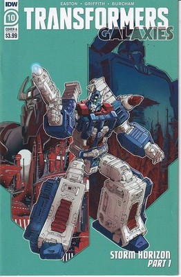 44545: IDW PUBLISHING TRANSFORMERS GALAXIES #10 VF Grade