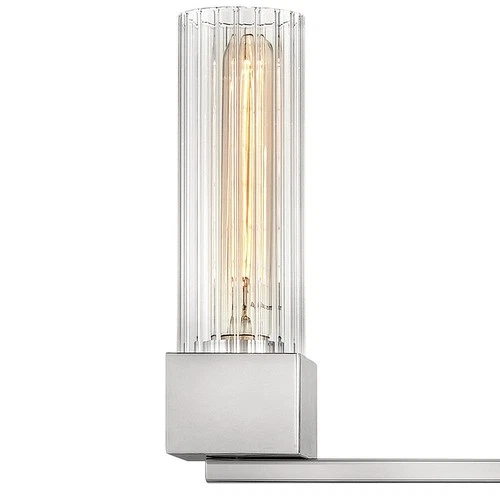 Hinkley Xander 23" Wide Polished Nickel 3-Light Bath Light - Picture 9 of 10