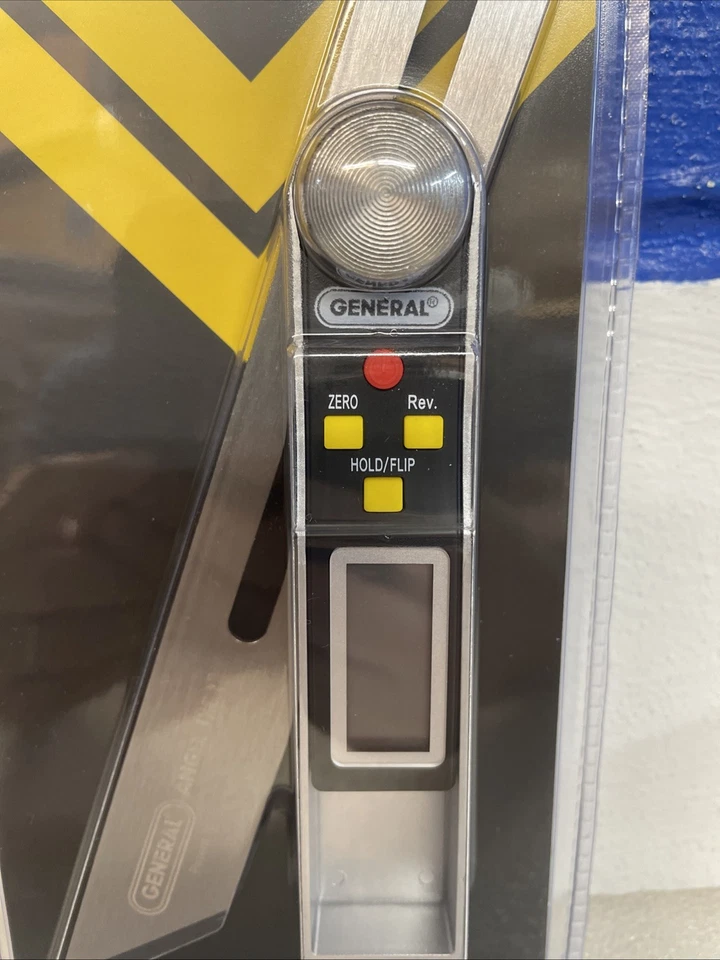 General Tools 828 Digital 8" Sliding T-Bevel Protractor Gauge Angle-izer New - Image 3 of 4