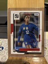 2022-23 Panini Donruss Soccer - Naomi Girma #127 Rookie Card Team USA RC NM. rookie card picture