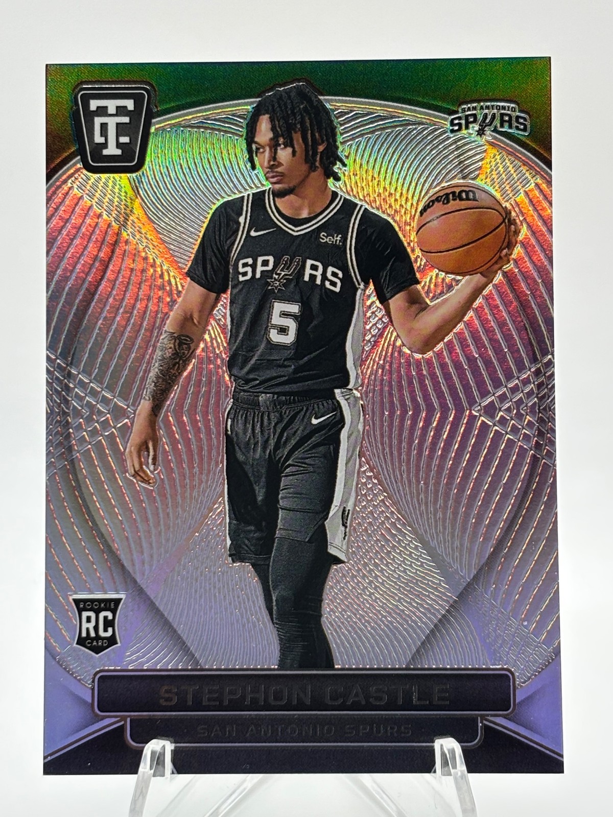 2024-25 Panini Totally Certified #167 Stephon Castle Mirror