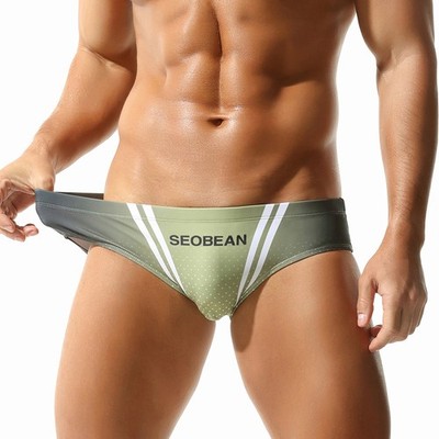 Seobean New Swim Suit Men's Bikini Swimming Trunks Swimwear