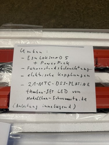 Märklin H0 26548 Diesellok WLE ESU LokSound 5 MFX Digital TELEX Führerstandsbel. | Condition: Gebraucht