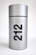 Botella vacía 212 MEN NYC Carolina Herrera Tester 3,4 OZ Colonia original