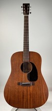 Martin D-15M Mahogany Dreadnought Acoustic Guitar - Natural - Side Crack