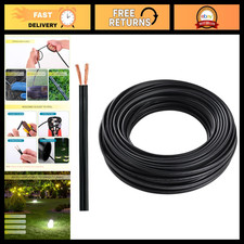 Low Voltage Landscape Wire 100ft, 14 Gauge 2 Conductor, Outdoor Electrical Cable