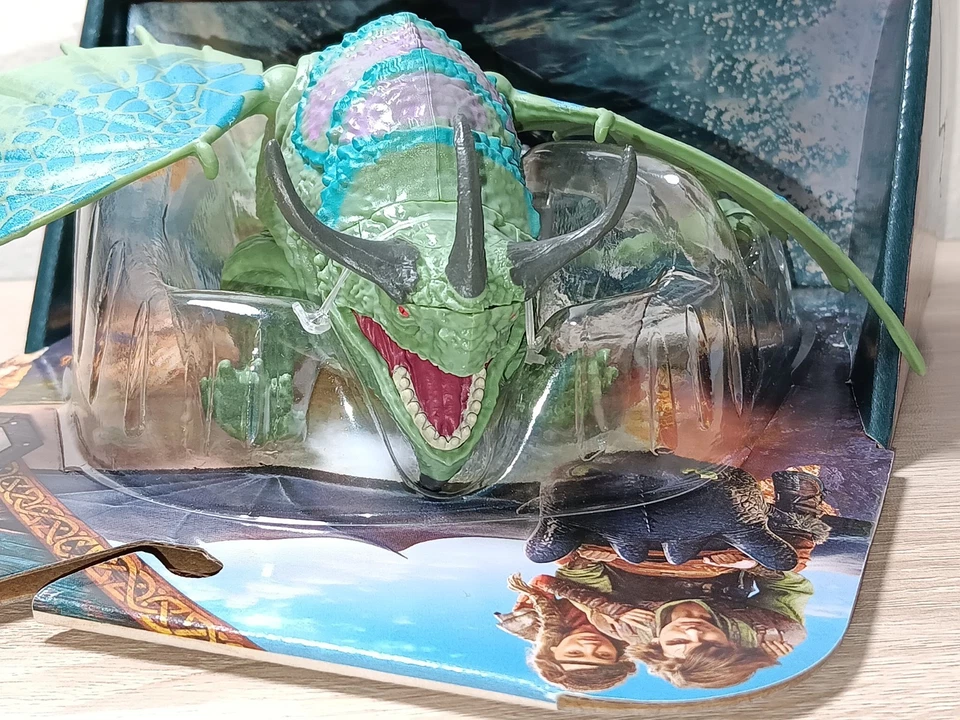 *FREE SHIP* 9" RUMBLEHORN Deluxe Articulated How To Train Your Dragon Toothless - Image 2 of 4