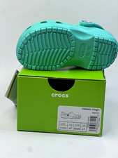 Crocs Classic Clog Toddler Clog Sandals Lagoon US 7 EU 23-24 Slip On