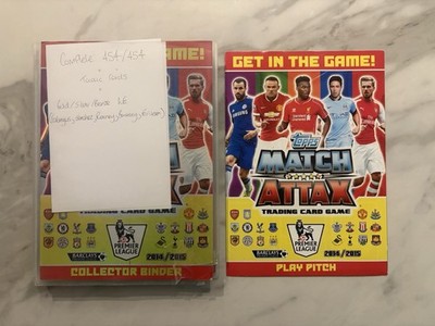Topps Match Attax 2014/15 Komplett 454/454 + Play Pitch + Limited Edition