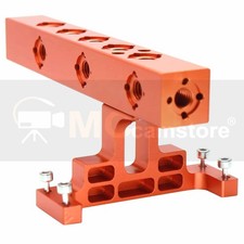Top Handle Grip with 5X 3/8''-16 Screw Adapters for DSLR Camera Camcorder Rigs