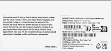Apple AirPods Pro 2. Gen In-Ear Bluetooth mit MagSafe Ladecase USB-C Weiß