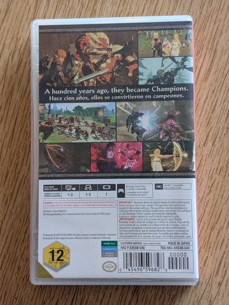 Nintendo Switch Hyrule Warriors Age of Calamity Switch Nintendo Switch Hyrule Warriors Age of Calamity Game for sale