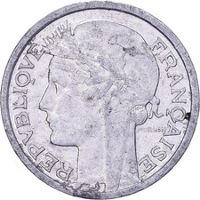 [#227872] France, 50 Centimes, Morlon, 1945, Beaumont - Le Roger, Aluminum, EF(4