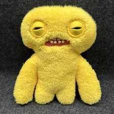 Fuggler Squidge Funny Ugly Monster Plush Yellow Budgie Alien 8.5 Soft
