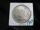 1922-$1 Peace Dollar  AU