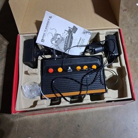 Atari Flashback 6 Classic Game Console 100 Built in Games Opened Box- Tested