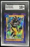 2021 Panini Donruss Optic Najee Harris Purple Shock RC Rated Rookie #213 SGC 10