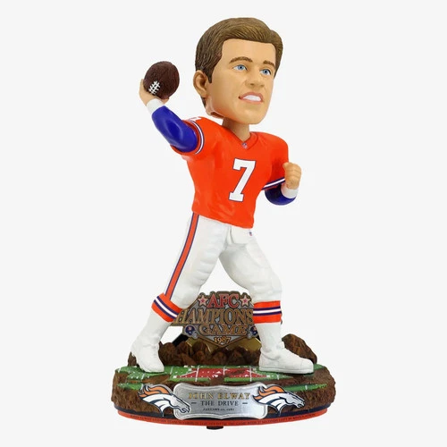 John Elway Denver Broncos The Drive Bobblehead NFL Football