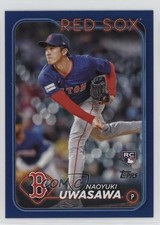 2024 Topps Update Royal Blue Naoyuki Uwasawa #US268 0in6