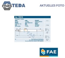 74210 GLÜHKERZE GLÜHKERZEN FAE FÜR FORD MONDEO IV,FOCUS II,GALAXY,S-MAX,C-MAX
