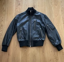 90s Mil-Tec by Sturm  German Pilot Leather Bomber Jacket 