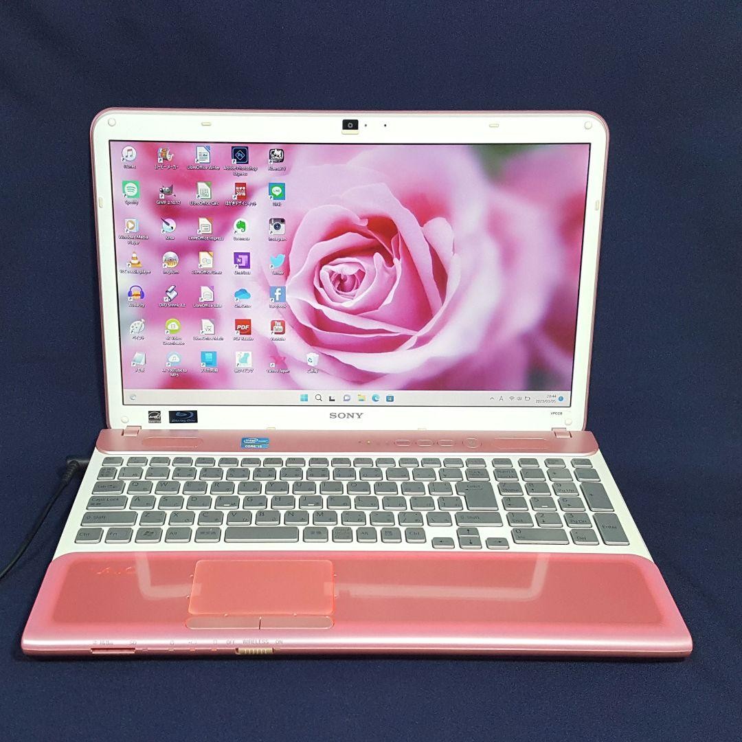 SONY VAIO/Core i5/win11/新品SSD512G/RAM8G Sony Vaio Laptop Core i5 8GB RAM 512GB SSD Blu-ray High