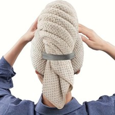 Fashion Women Microfiber Dry Hair Towel