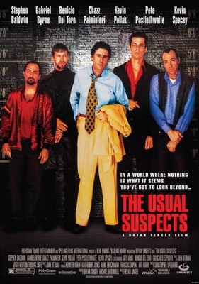 The Usual Suspects Poster Print Movie Picture Film Wall Art A1-A4.