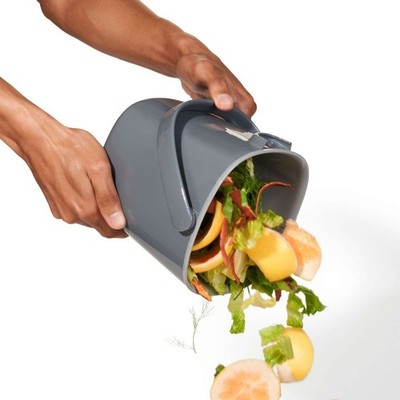 OXO Good Grips Küchen Komposteimer für Bio-Abfälle, 2,83 Liter
