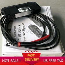 1PC KEYENCE FS-N12N Digital Fiber Optic Amplifier Sensor Cable FSN12 New In Box