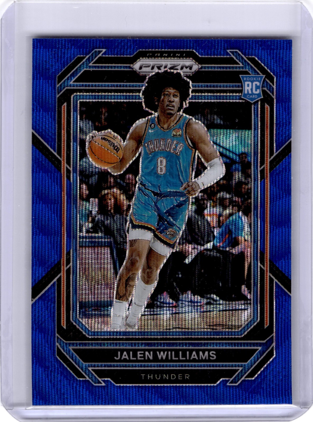 2022-23 Panini Prizm - Jalen Williams #246 Blue Wave Prizm (RC)