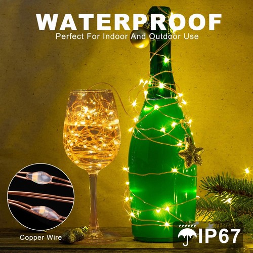 Fairy Lights Plug in 72FT 220 LED USB Twinkle Lights for Bedroom Copper Wire ... - Picture 6 of 6