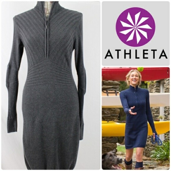 athleta sweater dress