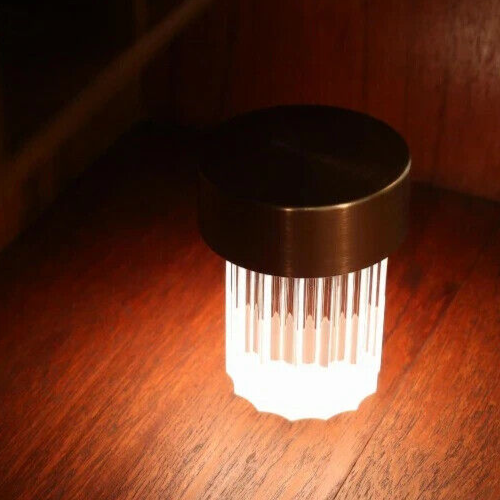 FLOS Last Order Clear Table Lamp Crystal Glass AC100V USB LED 1.9kg JAPAN NEW - Picture 13 of 50