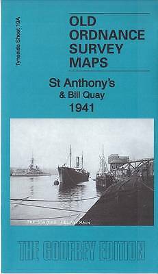 MAP OF St Anthony's & Bill Quay 1941: Tyneside Sheet 19A Lang, Anthea NEW