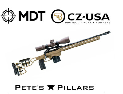 MDT CZ 457 ACC Premier Chassis System Stock Flat Dark Earth 104819-FDE ...