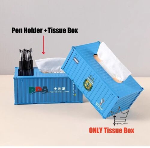 1:28 Industrial Shipping Container Tissue Box ABS Napkin Paper Container Kitchen - Picture 4 of 38