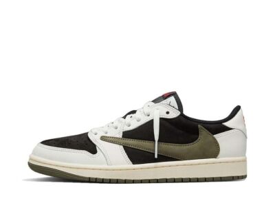 ウィメンズ エア ジョーダン 1 LOW OG x Travis Scott Jordan 1 Retro Low OG SP Travis Scott Olive (Friends and Family