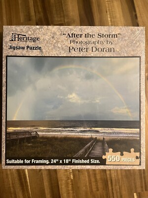 New Unopened After The Storm By Peter Doran 550 Piece Jigsaw Puzzle