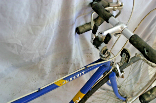 1984 Raleigh Pursuit Road Bike Small 54cm 502 Chromoly Steel Suntour USA Shipper - Picture 11 of 24