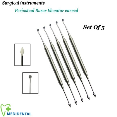 Dental ImplanPeriostal BUSER Elevator Curve Sinus Lift Instrumente CE
